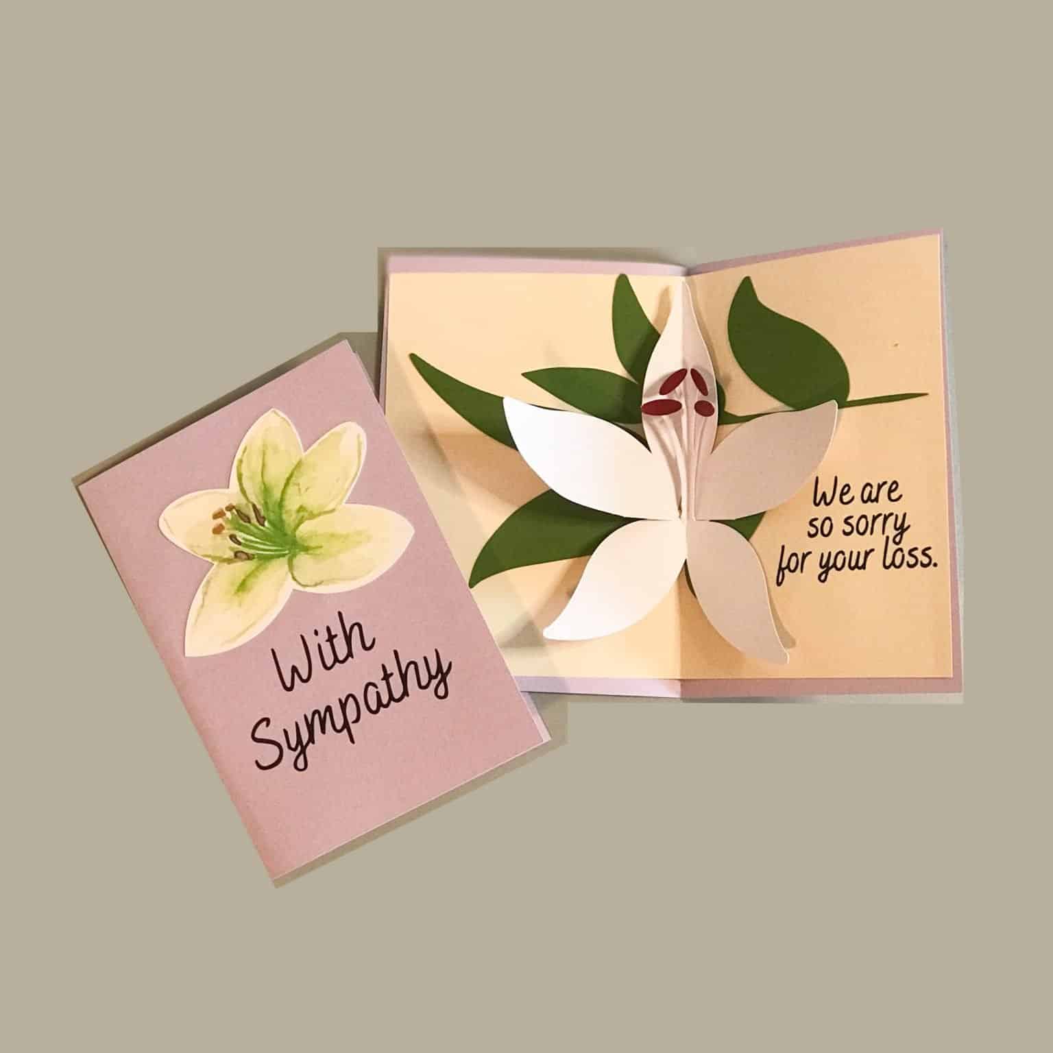 DIY Sympathy Card The Bearded Housewife DIY Sympathy Card The Bearded Housewife