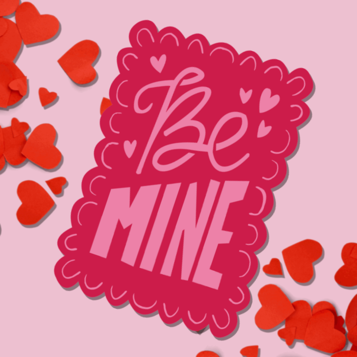 Be Mine Valentine's Card