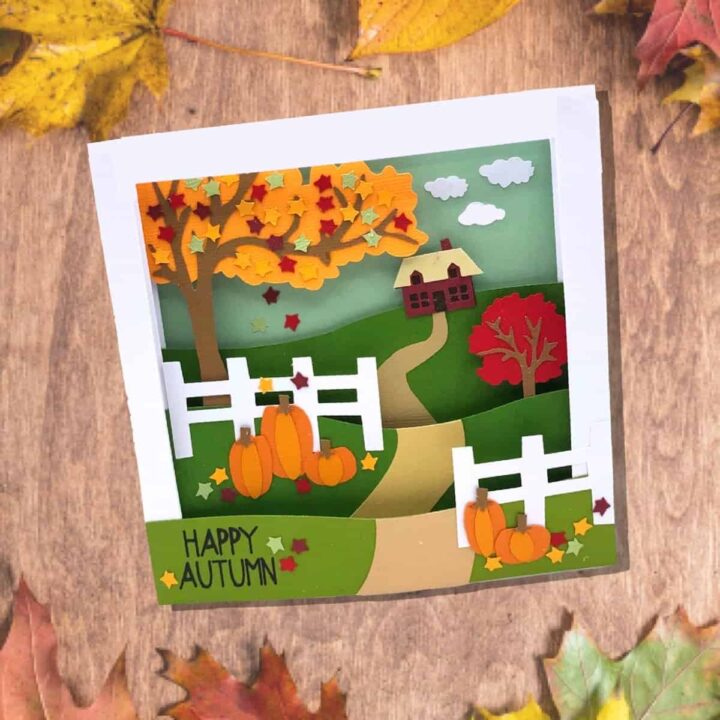 Fall Diorama Card