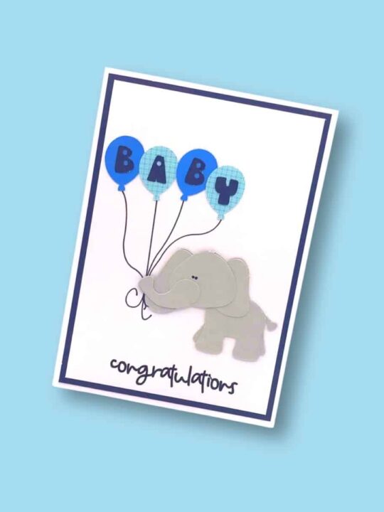 Baby Shower Card With Elephant And Bubble Stock Vector - Illustration - View #9