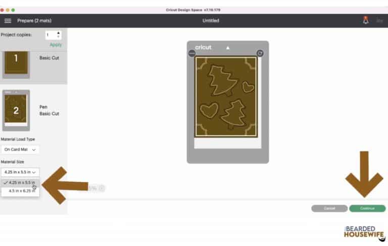 How to Make Gingerbread Cookie Insert Cards - The Bearded Housewife