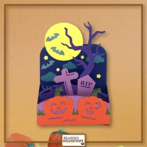 How to Make Circus Layered Paper Crafts - The Bearded Housewife